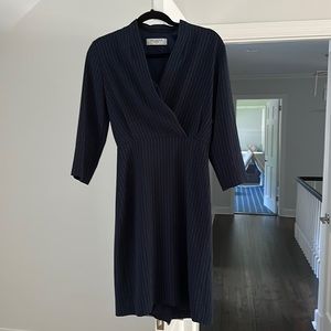 Navy MM LaFleur professional work dress